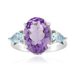 Amethyst-Silberring