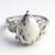Anello in argento con Agata Dendritica