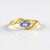 Anello in argento con Tanzanite (non riscaldata)