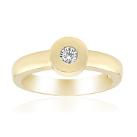 SI1 (G) Diamond Silver Ring