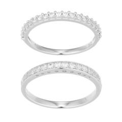 Anello in argento con Zircone