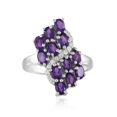 Sambia-Amethyst-Silberring