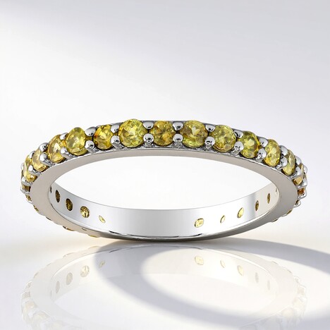 Bague en argent et Sphène