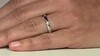 Anillo en plata con Diamante I2 (J)