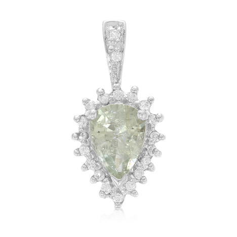 Kupfer-Turmalin-Silberanhänger