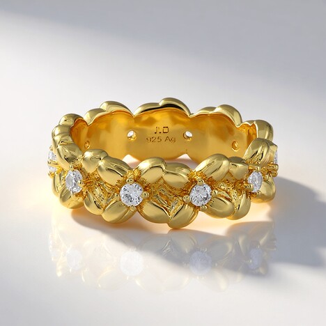 Anello in argento con Zircone
