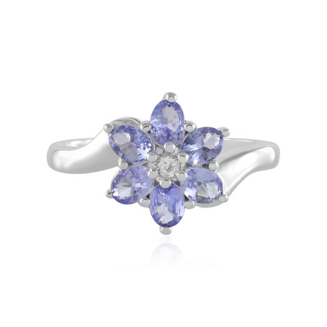 Tanzanite Silver Ring