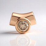 Ciondolo in oro con Diamante Rose de France VS1 di Argyle (Annette)