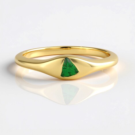 Anello in argento con Lemshuku Tsavorite