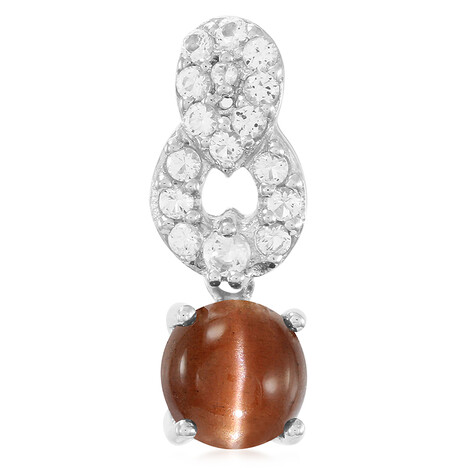 Ciondolo in argento con Scapolite Occhio di Gatto