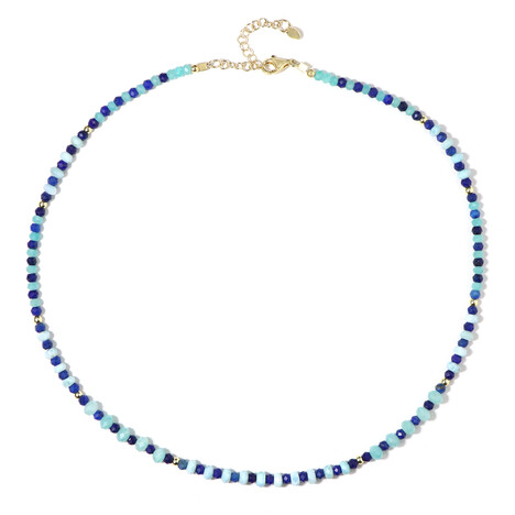 Collar en plata con Larimar