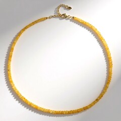 Collana in argento con Eliodoro