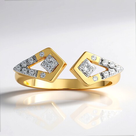 Bague en or et Diamant VVS1 (G) (Annette)
