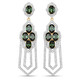 Orecchini in oro con Tormalina Verde Brasiliana (SUHANA)