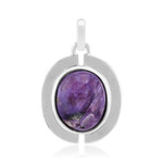 Ciondolo in argento con Charoite