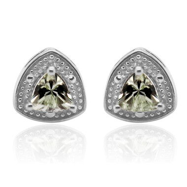 Orecchini in argento con Tanzanite (non riscaldata)