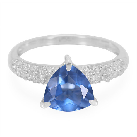 Farbwechsel-Fluorit-Silberring