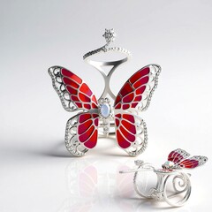 Anello in argento con Opale di Welo (Dallas Prince Designs)