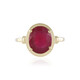 9K Madagascar Ruby Gold Ring