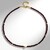 Collana in argento con Ematite Dorata (Riya)
