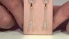 Pendientes en plata con Zircón
