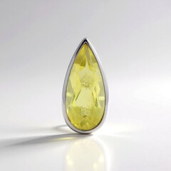Ciondolo in argento con Quarzo Ouro Verde (de Melo Essence)