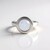 Anello in argento con Opale di Welo