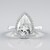 Anello in argento con Quarzo Bianco