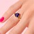 9K Unheated Tanzanite Gold Ring