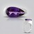 Anello in argento con Ametista Uruguay (de Melo)