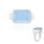 Zilveren ring met een Aqua Chalcedoon