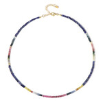 Collier en argent et Saphir