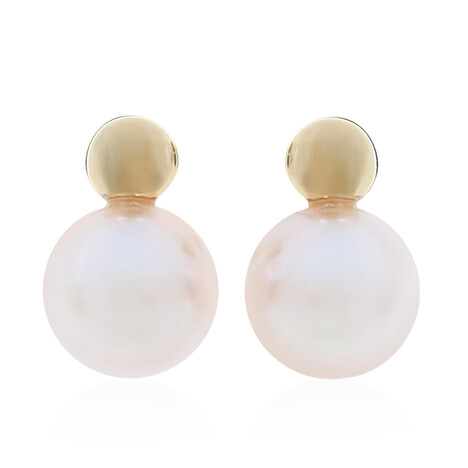 Gouden oorbellen met Akoya parels (de Melo Gold)