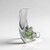 Ciondolo in argento con Demantoide del Madagascar (John Ferry)