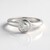 Bague en argent et Pétalite