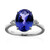 Anello in oro con Tanzanite AAA (CIRARI)