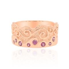 Anello in argento con Rodolite