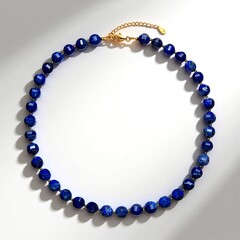 Collier en argent et Lapis-Lazuli