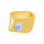 Anillo en plata con Ópalo de Welo (de Melo Essence)