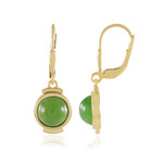 Boucles d'oreilles en argent et Jade du Canada