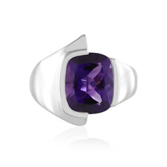 Anillo en plata con Amatista (de Melo)