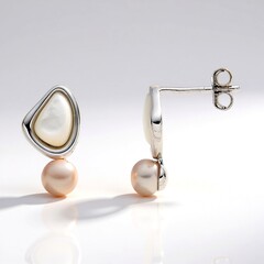 Orecchini in argento con Madreperla