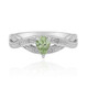 Anello in argento con Tsavorite della Tanzania