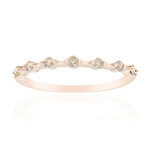 Anillo en oro con Diamante rosa de Francia de Argyle SI1 (Annette)