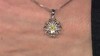 Colgante en plata con Zafiro amarillo