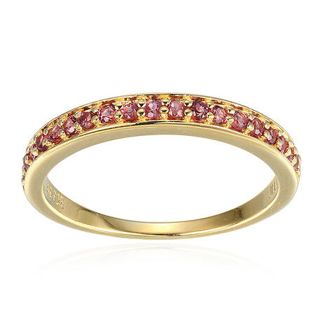 Bague en argent et Grenat Rhodolite