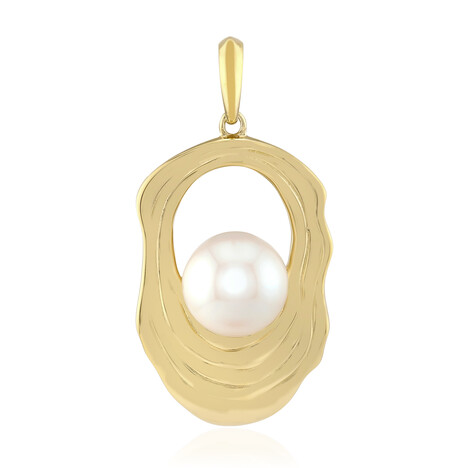 Ciondolo in argento con Perla d'Acqua Dolce Bianca (TPC)