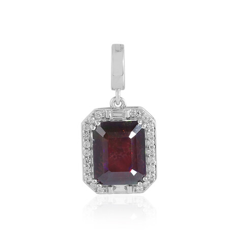 Zilveren hanger met een Mezezo opaal