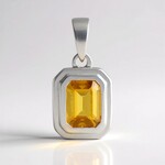 Pendentif en argent et Scapolite