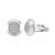 SI1 (G) Diamond Silver cuff links (Annette)